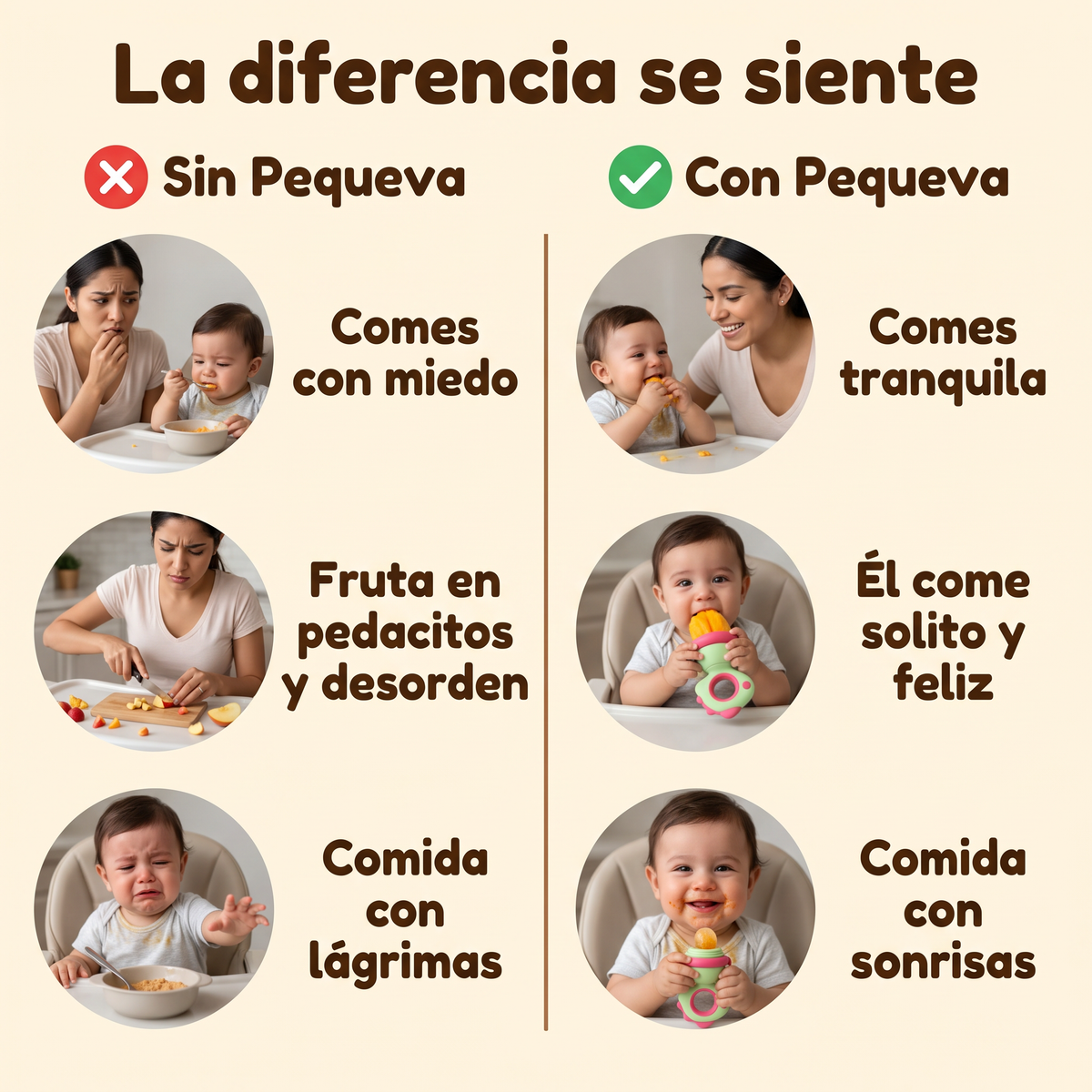 Alimentador de Frutas para Bebés