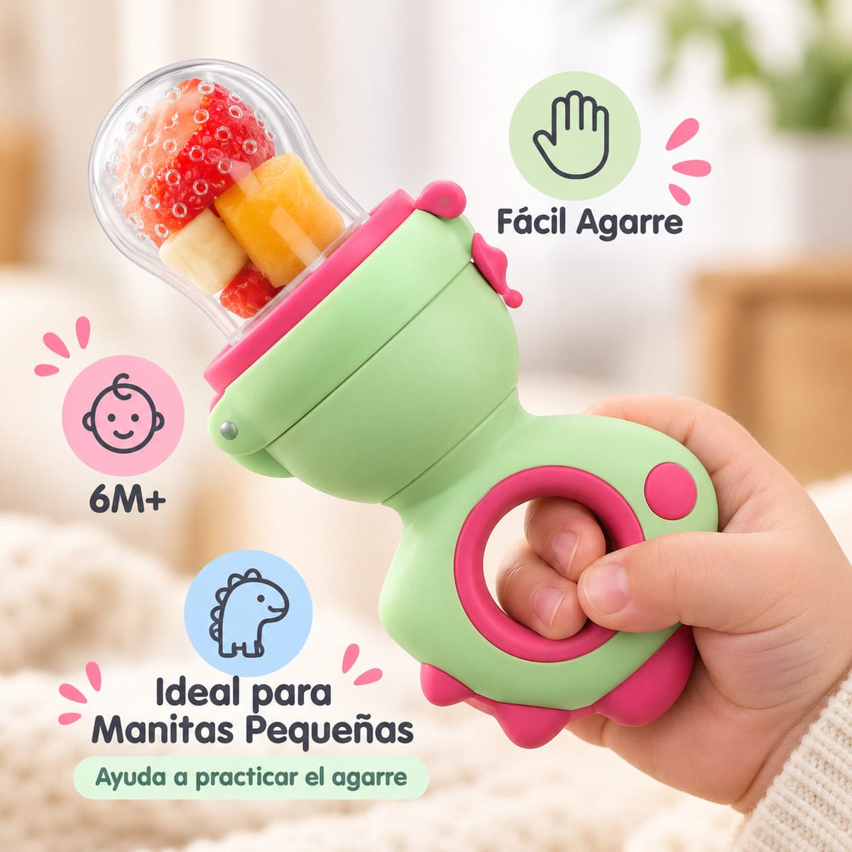 Alimentador de Frutas para Bebés